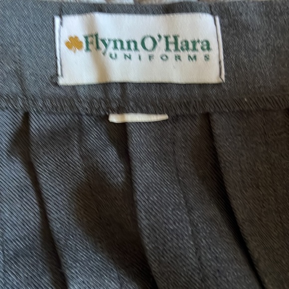 Flynn&O’Hara School Uniform Skirts Flynn Ohara Gray Pleated Shirt